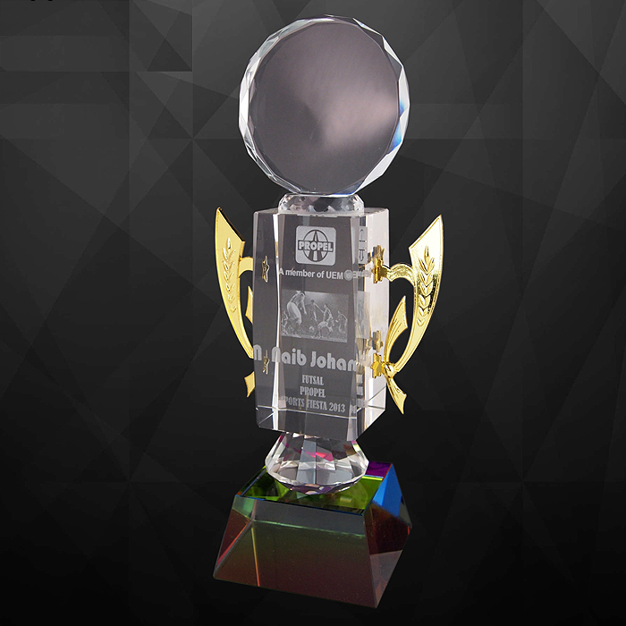 Exclusive Crystal Diamond Trophy