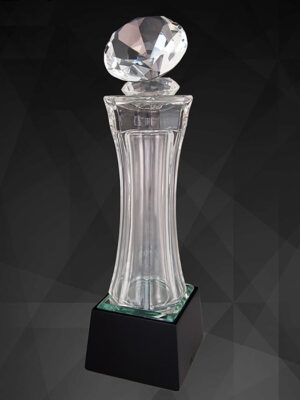 Exclusive Crystal Diamond Trophy