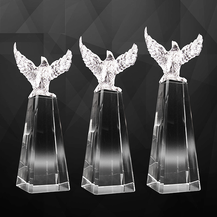 Exclusive Crystal Eagle Trophy