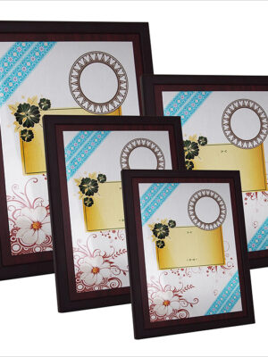 Wooden Plaque with Plastic Stand