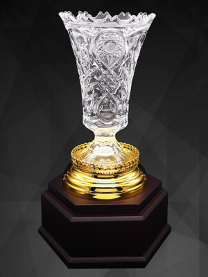 Exclusive Crystal Vase Trophy