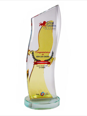 Exclusive Crystal Plaque