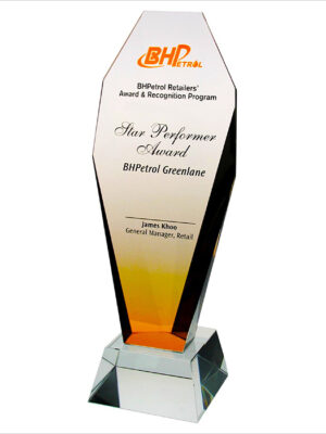 Exclusive Crystal Glass Awards