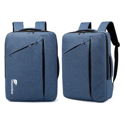 15.6” Armor Two Way Zipper Laptop Backpack - Image 2