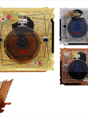 Crystal Hanging Medal with Acrylic Plaque Medal