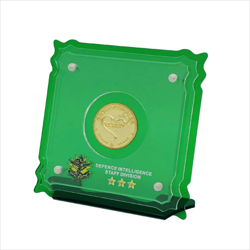 Medal with Acrylic Plaque