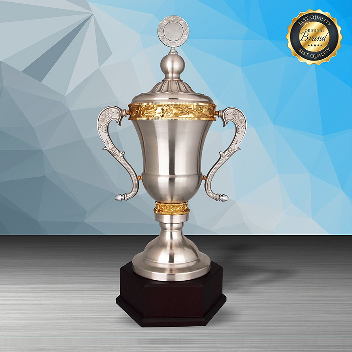 Exclusive White Silver Trophy