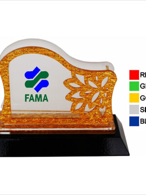 Wooden Acrylic Namecard Holder