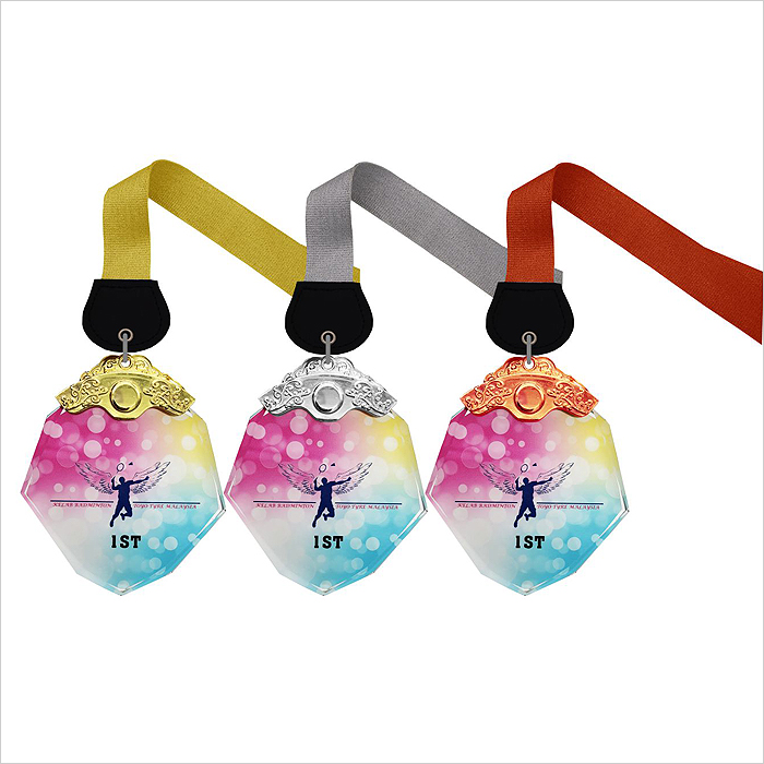 Crystal Hanging Medal (GOLD, SILVER, BRONZE)