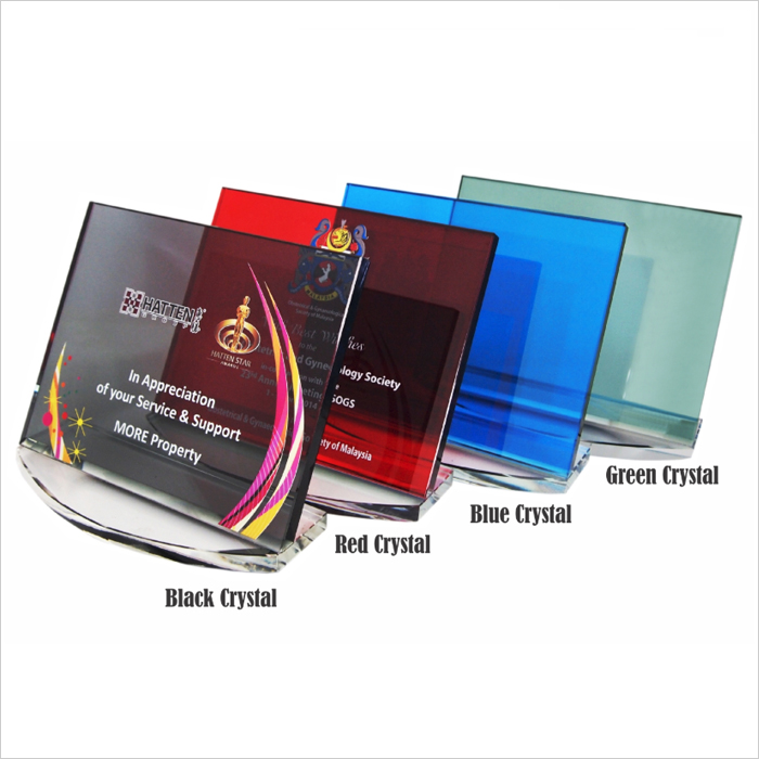 Exclusive Crystal Plaque