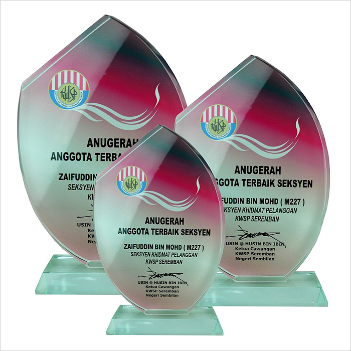 Exclusive Crystal Glass Awards