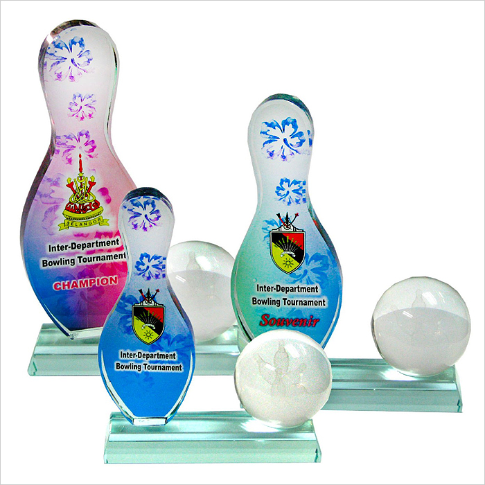 Exclusive Crystal Glass Awards (Bowling)