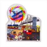 Acrylic Plaque With Clock