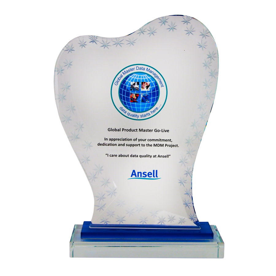 Exclusive Crystal Plaque