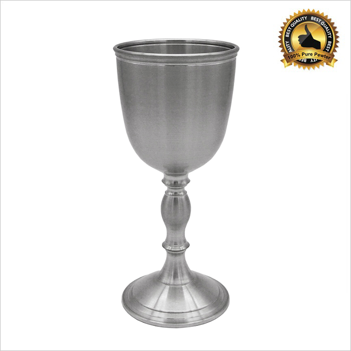 Exclusive Pewter Wine Goblet