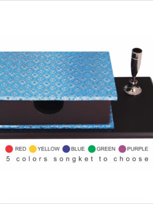 Songket Namecard Box & Pen Holder