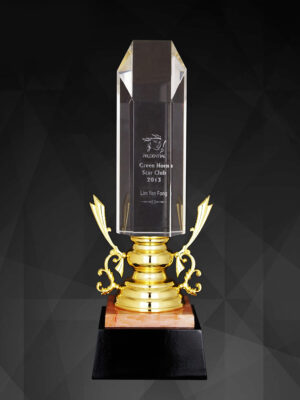 Exclusive Crystal Trophy