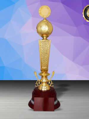 Exclusive White Silver Trophy