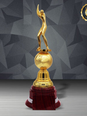 Exclusive White Silver Trophy