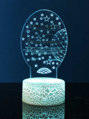 Acrylic LED Lighting Trophy