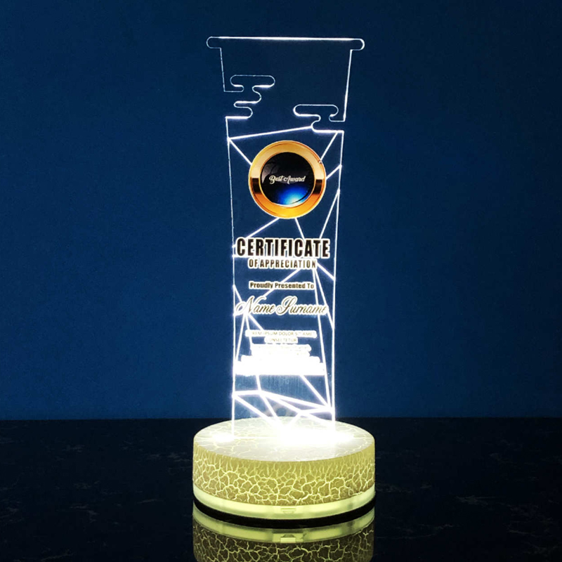 Acrylic LED Lighting Trophy