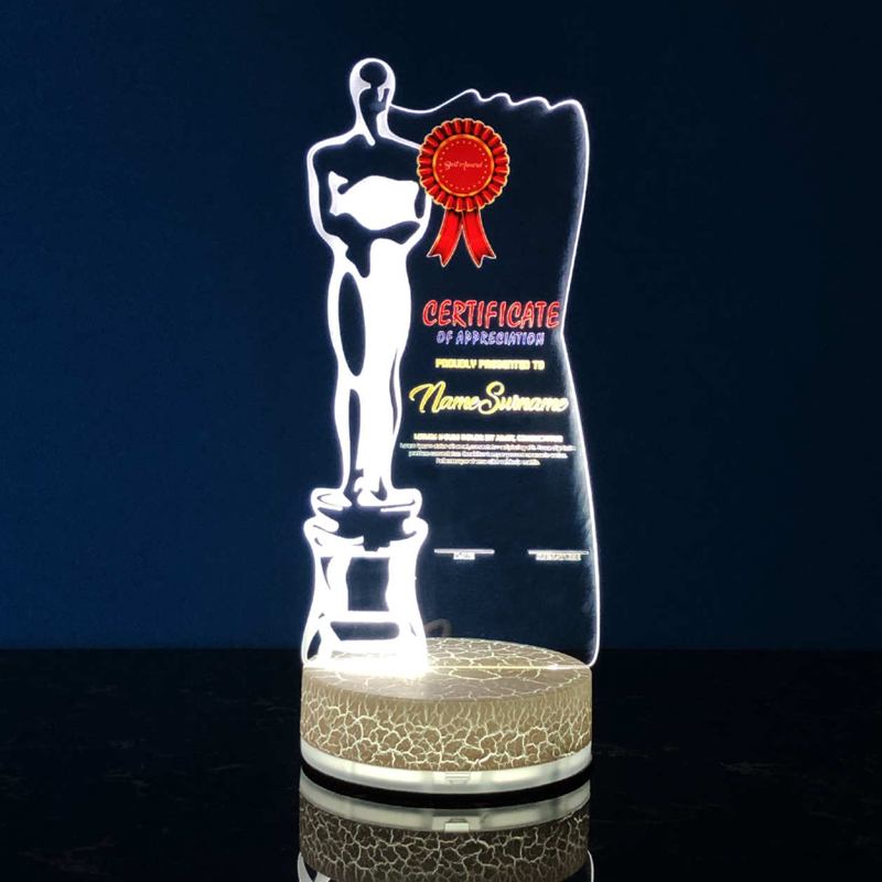 Acrylic LED Lighting Trophy