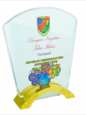 Exclusive Crystal Plaque