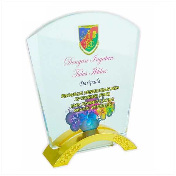 Exclusive Crystal Plaque
