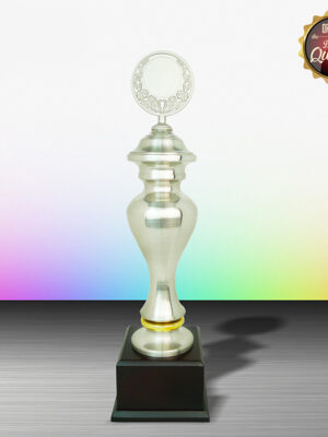 Exclusive White Silver Trophy