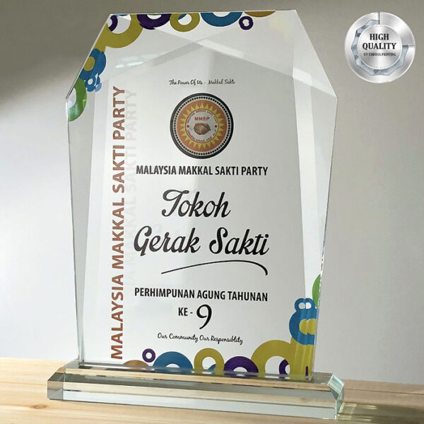 Exclusive Crystal Plaque