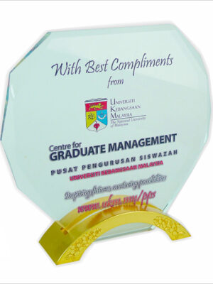 Exclusive Crystal Plaque