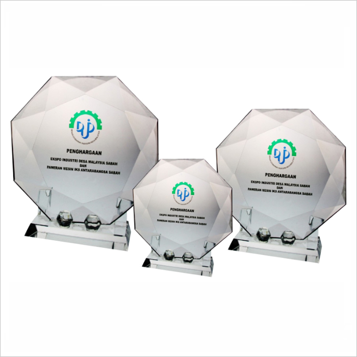 Exclusive Crystal Glass Award