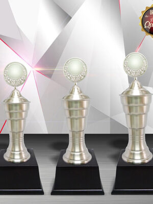Exclusive White Silver Trophy