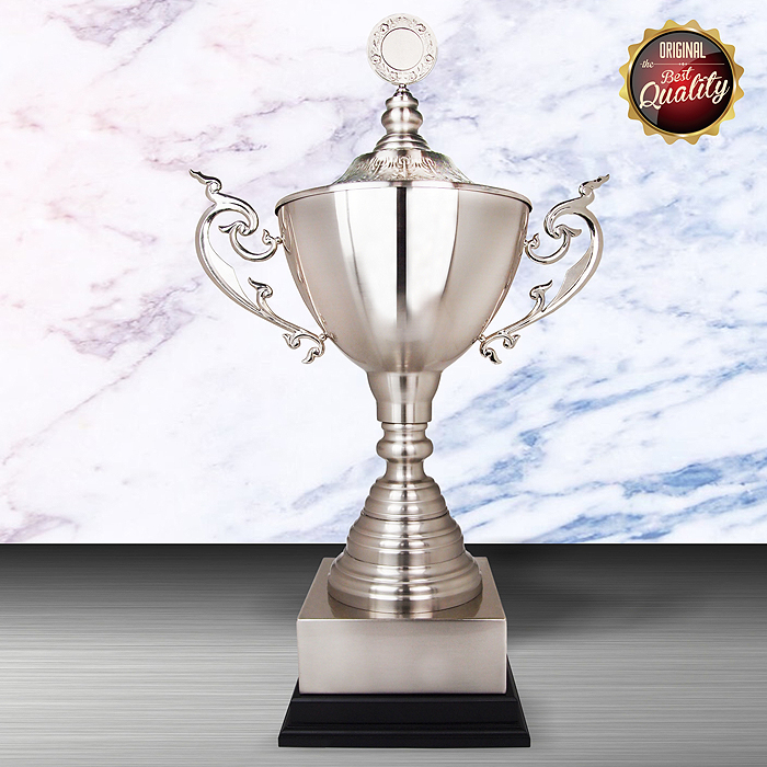 Exclusive White Silver Trophy