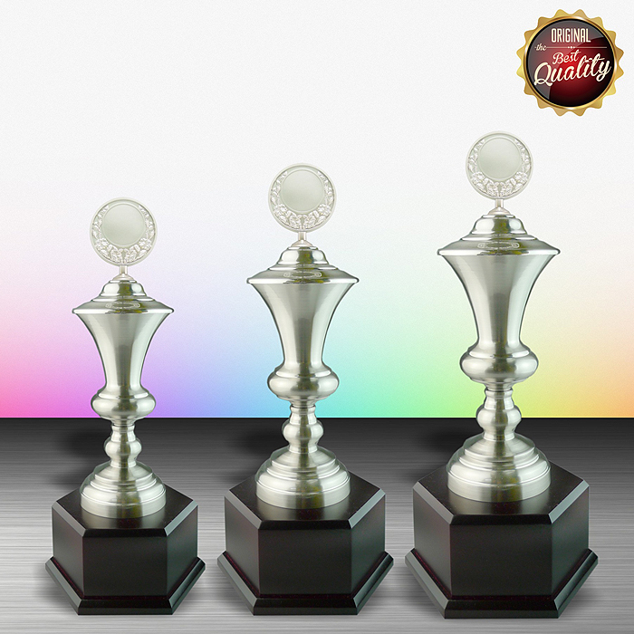 Exclusive White Silver Trophy