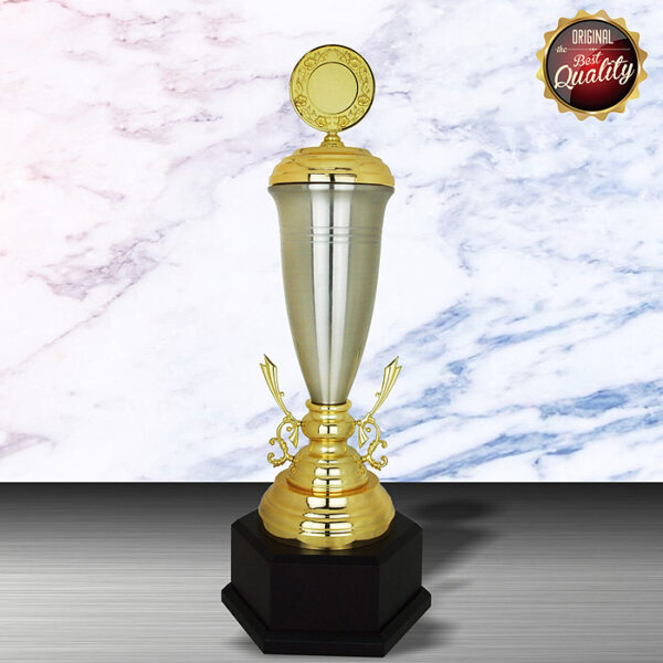 Exclusive White Silver Trophy