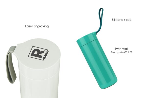 ARTIART BUTTERFLY - Vacuum Thermal Suction Flask - Image 3