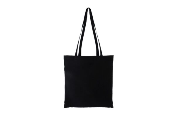 Black Cotton Bag (5oz) - Image 2