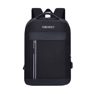 15.6″ Travel PU Laptop Backpack with USB Port