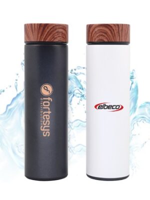 WOOD Premium Stainless Steel Thermos – 500ml