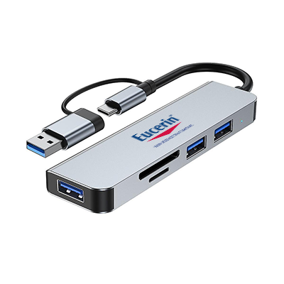 fusion 5 in 1 USB 3.0 Hub with Type-C