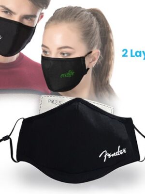 SHIELD 2 Layer Cotton Face Mask With Disposable Filter