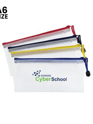 PVC Transparent Netting Pouch – A6 Size