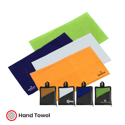 QVA Quick Dry Towel with Zipper Pouch – 50g