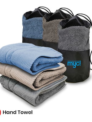 Pure Cotton Towel with Drawstring Pouch 2 (740×340) – 100g