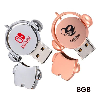 MUSICMAN USB Flash Drive with Key Chain – 8GB