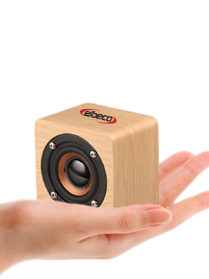 Mini Nelson Wooden Bluetooth Speaker – 400mAh Battery