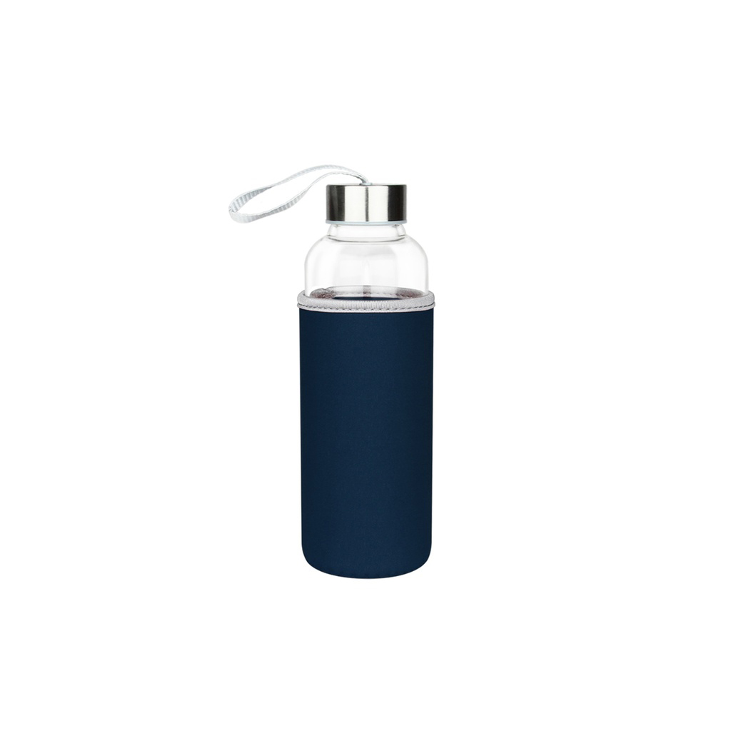 LIKEME – Glass Bottle w/ Neoprene Pouch