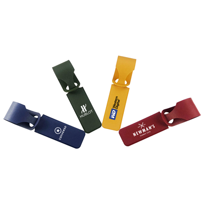 WE PU Leather Luggage Tag Holder - Image 2