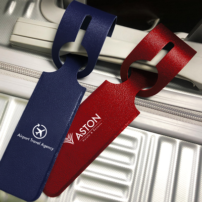 WE PU Leather Luggage Tag Holder - Image 3